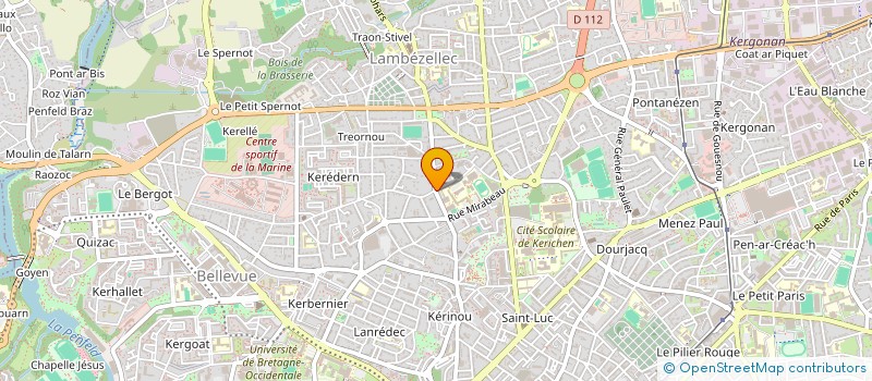 localisation de l'entreprise MONSIEUR MOHAMED KARIMOU à BREST