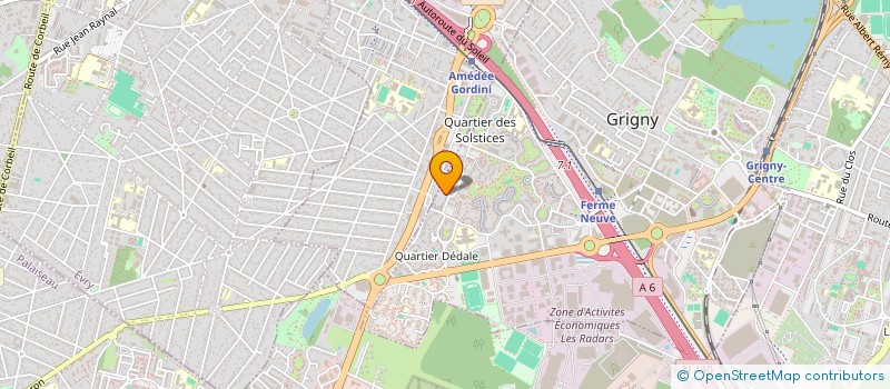 localisation de l'entreprise MONSIEUR MOHAMED KARMOUSSI à GRIGNY