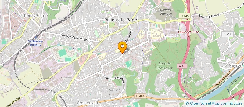 localisation de l'entreprise MONSIEUR MOHAMED KASMI  RILLIEUX-LA-PAPE