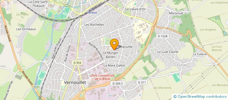 localisation de l'entreprise MONSIEUR MOHAMED KASMI à DREUX