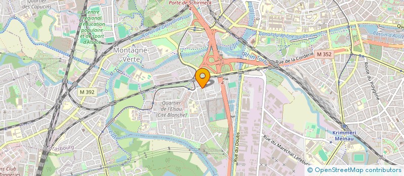 localisation de l'entreprise MONSIEUR MOHAMED KASSAA  STRASBOURG