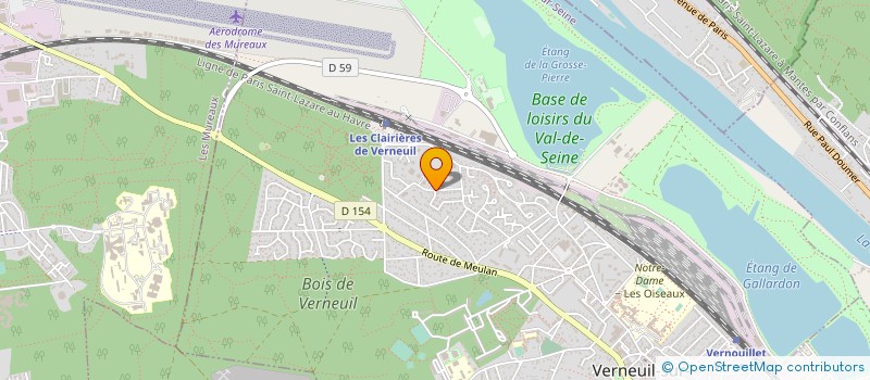 localisation de l'entreprise MONSIEUR MOHAMED KATROUAT  VERNEUIL-SUR-SEINE