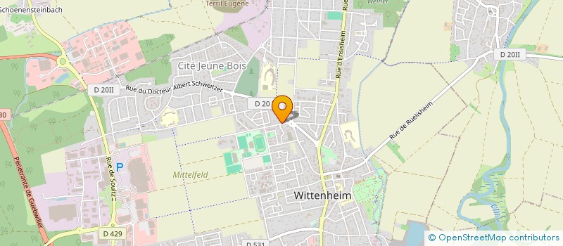 localisation de l'entreprise MONSIEUR MOHAMED KAYPAK à WITTENHEIM