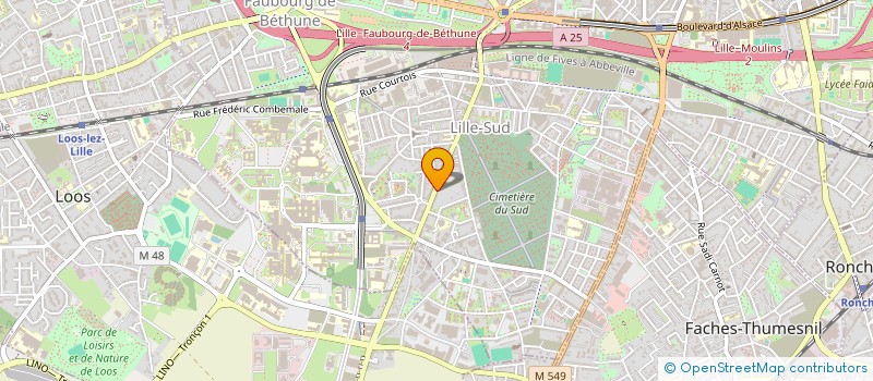 localisation de l'entreprise MONSIEUR MOHAMED KBITAT  LILLE