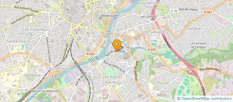 localisation de l'entreprise MONSIEUR MOHAMED KEBE à LIMOGES