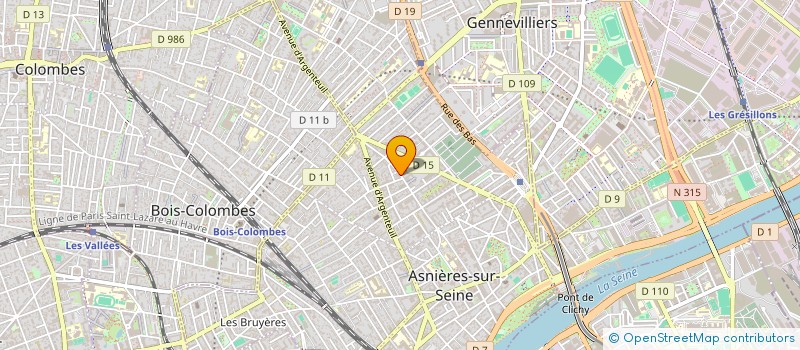 localisation de l'entreprise MONSIEUR MOHAMED KEBIR à ASNIERES-SUR-SEINE