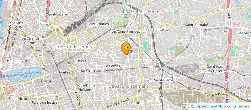 localisation de l'entreprise MONSIEUR MOHAMED KEDDACHE  MARSEILLE