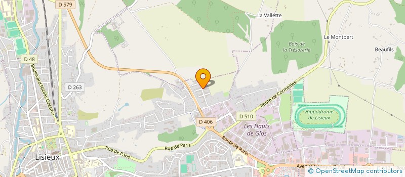 localisation de l'entreprise MONSIEUR MOHAMED KEHIL  LISIEUX