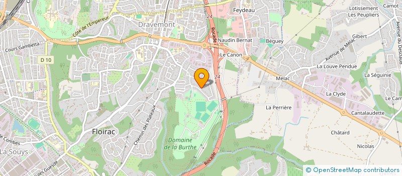 localisation de l'entreprise MONSIEUR MOHAMED KEHLAOUI  FLOIRAC