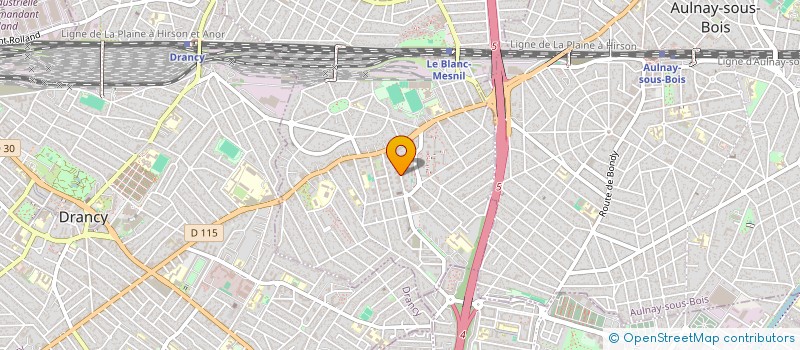 localisation de l'entreprise MONSIEUR MOHAMED KEIRA  LE BLANC-MESNIL