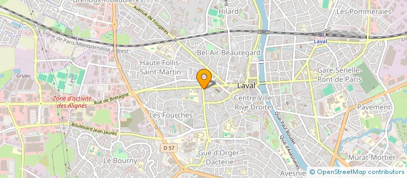 localisation de l'entreprise MONSIEUR MOHAMED KEITA à LAVAL