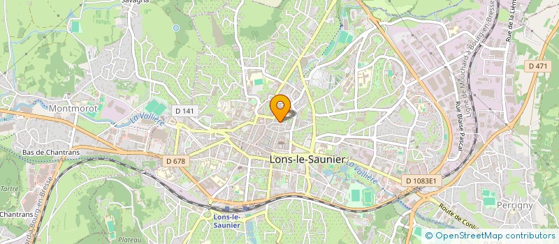 localisation de l'entreprise MONSIEUR MOHAMED KEITA  LONS-LE-SAUNIER