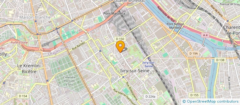 localisation de l'entreprise MONSIEUR MOHAMED KEKLI  IVRY-SUR-SEINE