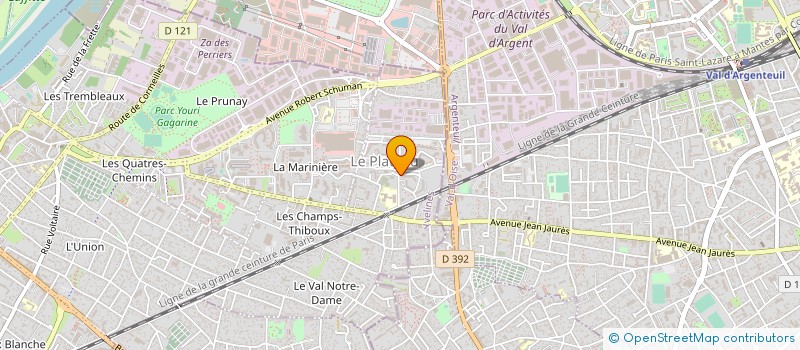 localisation de l'entreprise MONSIEUR MOHAMED KENICHE  SARTROUVILLE