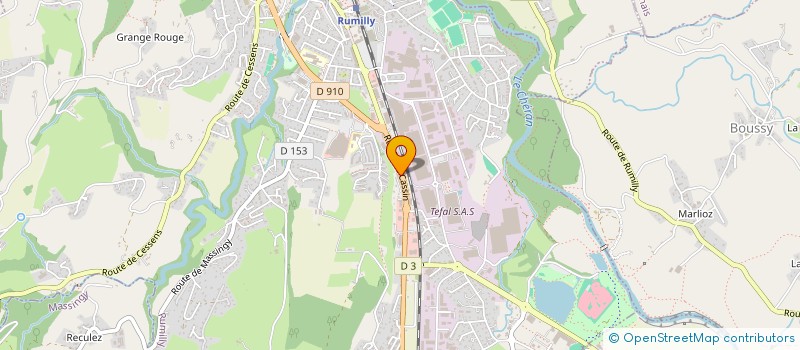 localisation de l'entreprise MONSIEUR MOHAMED KERBOUA  RUMILLY