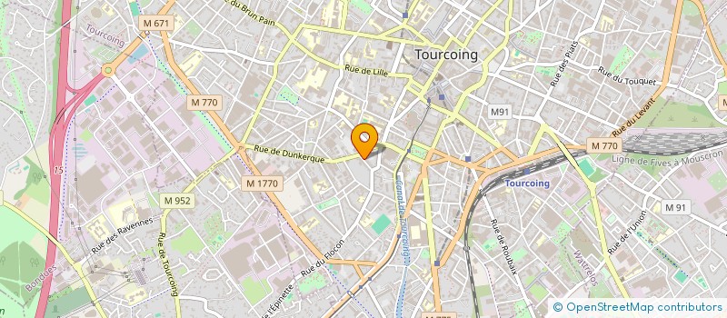 localisation de l'entreprise MONSIEUR MOHAMED KERKENI  TOURCOING