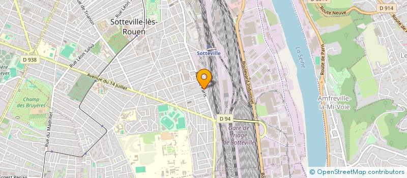 localisation de l'entreprise MONSIEUR MOHAMED KERKOUCHE  SOTTEVILLE-LES-ROUEN