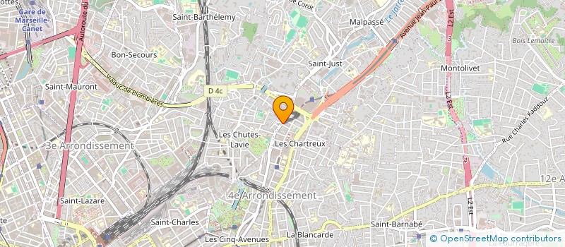 localisation de l'entreprise MONSIEUR MOHAMED KERMA à MARSEILLE