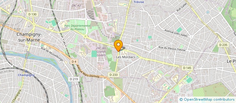 localisation de l'entreprise MONSIEUR MOHAMED KERMADI  CHAMPIGNY-SUR-MARNE