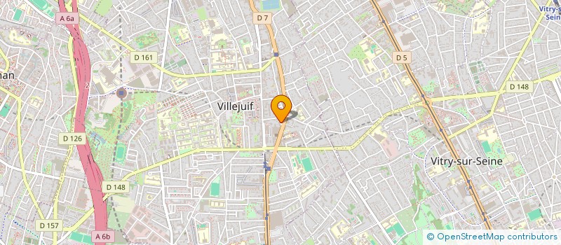 localisation de l'entreprise MONSIEUR MOHAMED KERROUM  VILLEJUIF