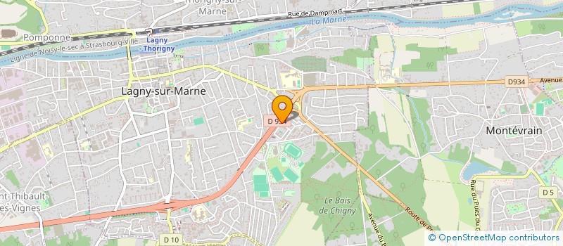 localisation de l'entreprise MONSIEUR MOHAMED KESBI  LAGNY-SUR-MARNE