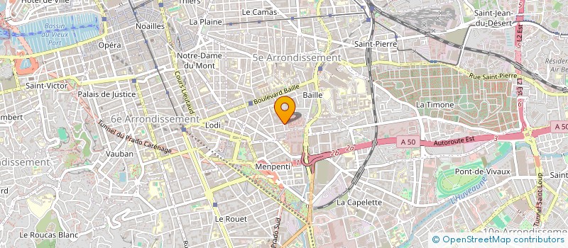 localisation de l'entreprise MONSIEUR MOHAMED KESRAOUI à MARSEILLE
