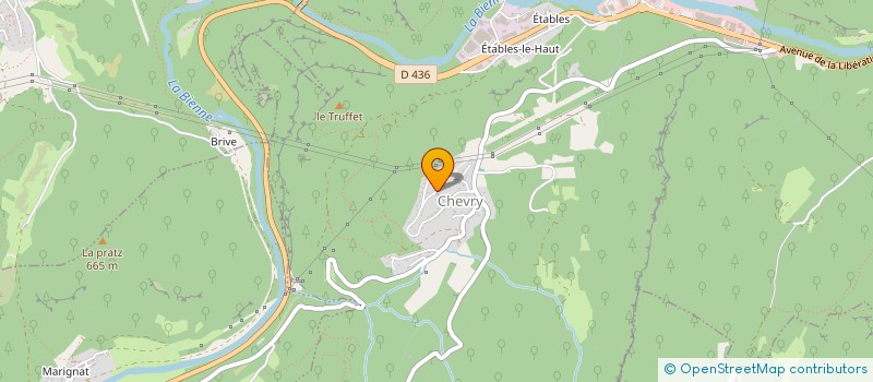 localisation de l'entreprise MONSIEUR MOHAMED KESRAOUI  SAINT-CLAUDE