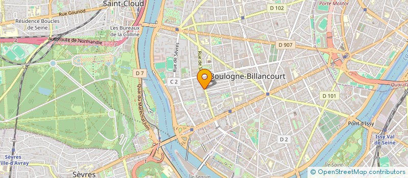 localisation de l'entreprise MONSIEUR MOHAMED KETATA à BOULOGNE-BILLANCOURT