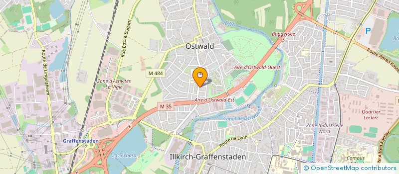 localisation de l'entreprise MONSIEUR MOHAMED KETBACH  OSTWALD