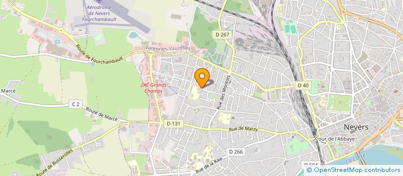 localisation de l'entreprise MONSIEUR MOHAMED KHAIDOURI à NEVERS