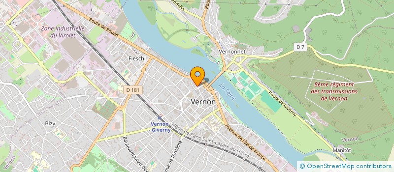 localisation de l'entreprise MONSIEUR MOHAMED KHALED  VERNON