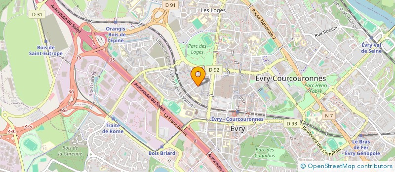 localisation de l'entreprise MONSIEUR MOHAMED KHALED  EVRY-COURCOURONNES
