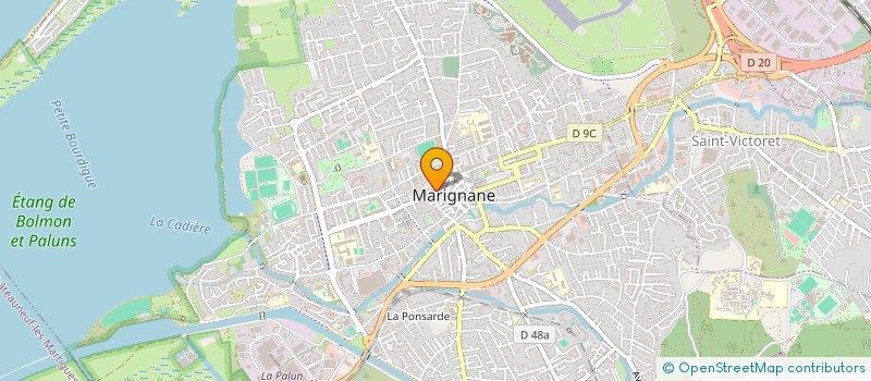 localisation de l'entreprise MONSIEUR MOHAMED KHALFALLAH  MARIGNANE