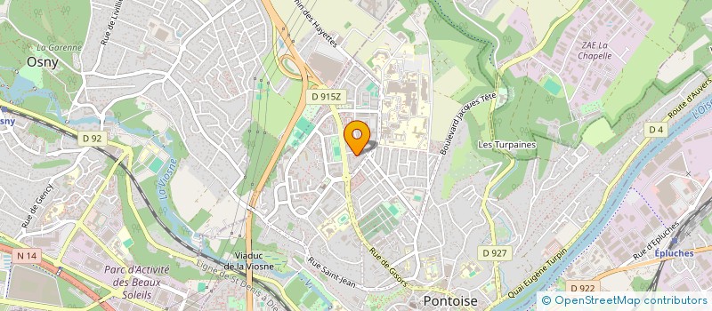 localisation de l'entreprise MONSIEUR MOHAMED KHALFAOUI à PONTOISE