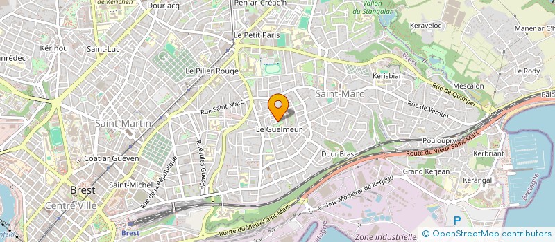 localisation de l'entreprise MONSIEUR MOHAMED KHALIL MELKI à BREST