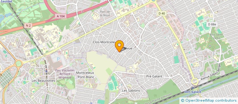 localisation de l'entreprise MONSIEUR MOHAMED KHALLOUFI à VILLEPINTE