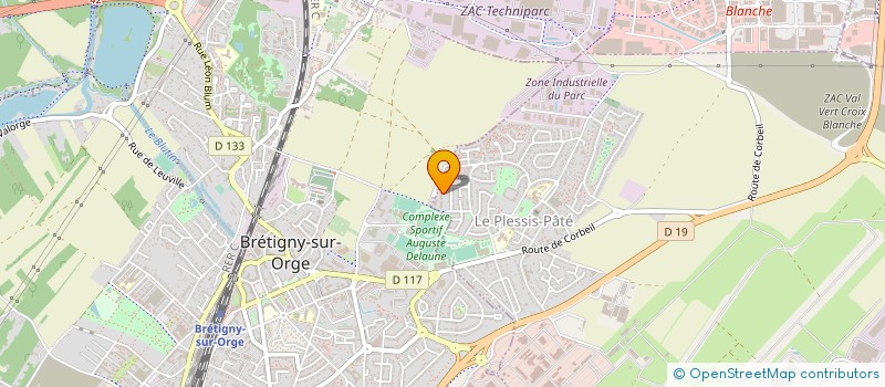 localisation de l'entreprise MONSIEUR MOHAMED KHAMIS ALI  LE PLESSIS-PATE