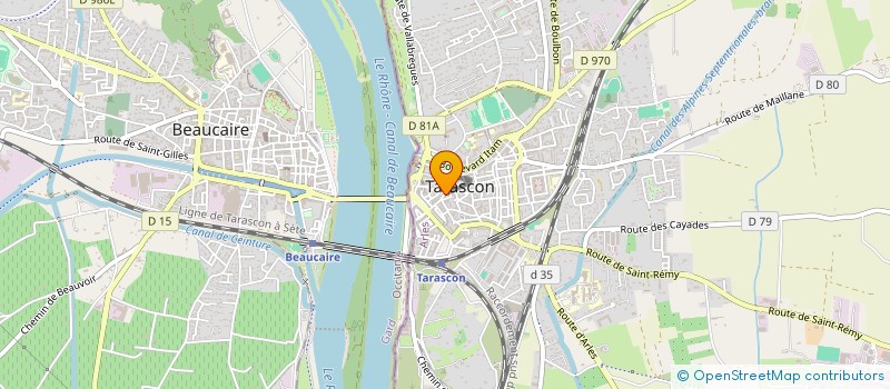 localisation de l'entreprise MONSIEUR MOHAMED KHAMOUSS à TARASCON
