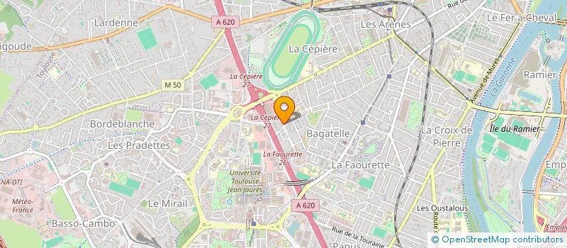 localisation de l'entreprise MONSIEUR MOHAMED KHAMOUSSI à TOULOUSE