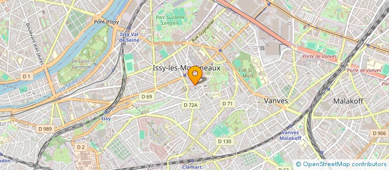 localisation de l'entreprise MONSIEUR MOHAMED KHARRAKI à ISSY-LES-MOULINEAUX