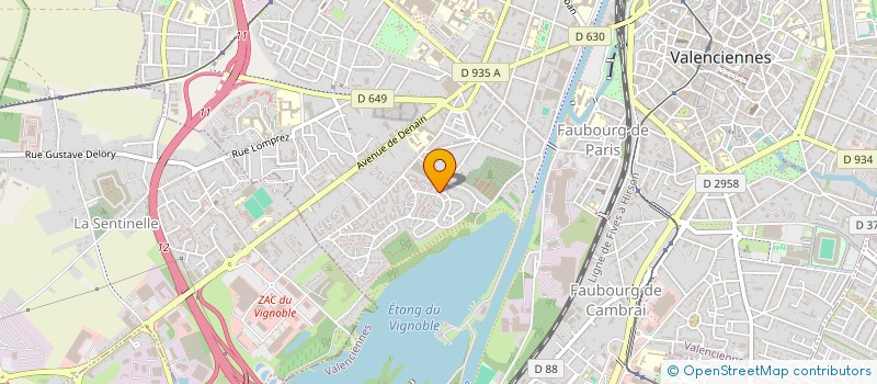 localisation de l'entreprise MONSIEUR MOHAMED KHARROUBI  VALENCIENNES