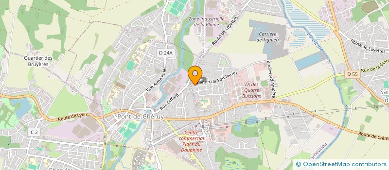 localisation de l'entreprise MONSIEUR MOHAMED KHATABI  TIGNIEU-JAMEYZIEU