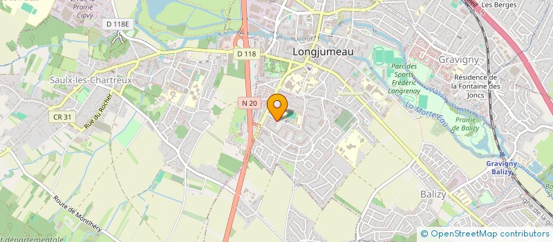 localisation de l'entreprise MONSIEUR MOHAMED KHATER ABDOULGABSIM à LONGJUMEAU