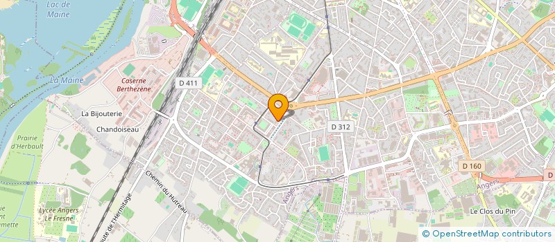 localisation de l'entreprise MONSIEUR MOHAMED KHATER ZAKARIA  ANGERS