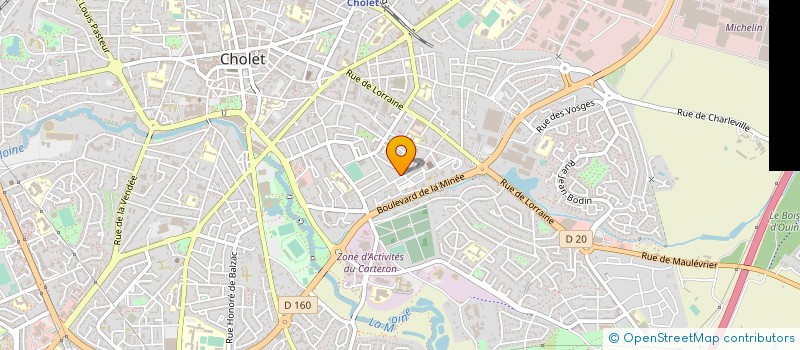 localisation de l'entreprise MONSIEUR MOHAMED KHAZZAR à CHOLET