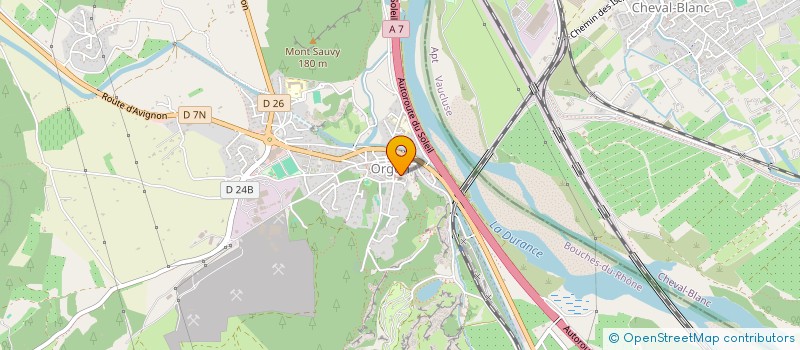 localisation de l'entreprise MONSIEUR MOHAMED KHEBBAZI  ORGON