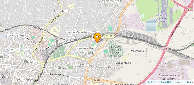 localisation de l'entreprise MONSIEUR MOHAMED KHEDIMI  NIMES