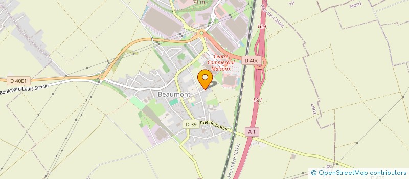 localisation de l'entreprise MONSIEUR MOHAMED KHELIDJ à HENIN-BEAUMONT