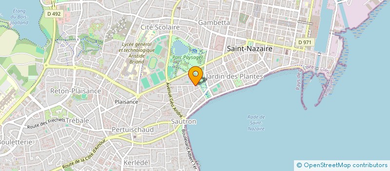 localisation de l'entreprise MONSIEUR MOHAMED KHELIDJ  SAINT-NAZAIRE