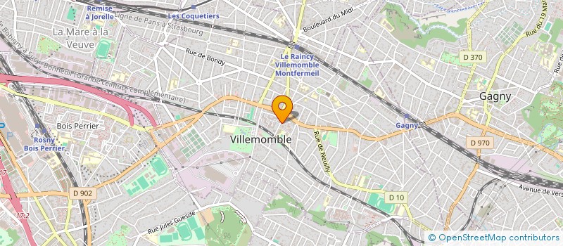 localisation de l'entreprise MONSIEUR MOHAMED KHELIFI à VILLEMOMBLE